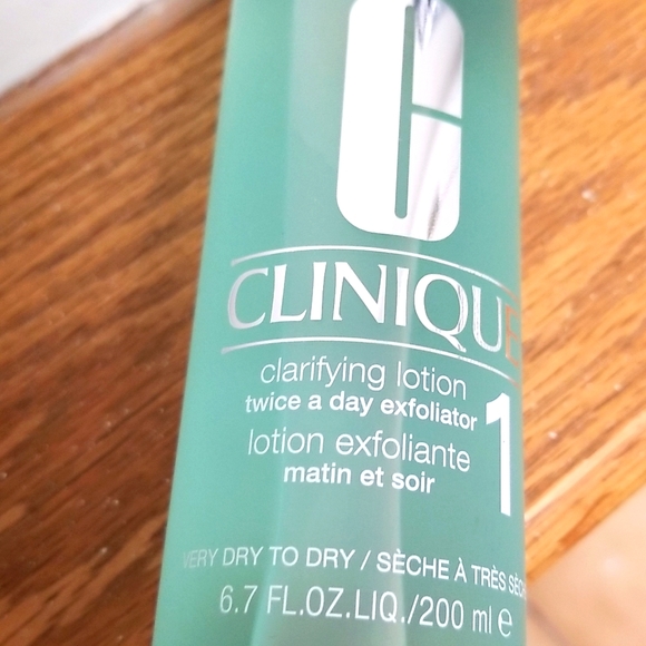 CLINIQUE CLARIFYING LOTION 1 TWICE A DAY EXFOLIATOR - Picture 2 of 2